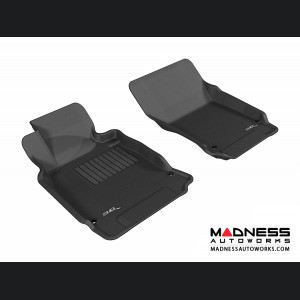 Infiniti M37 Floor Mats (Set of 2) - Front - Black by 3D MAXpider